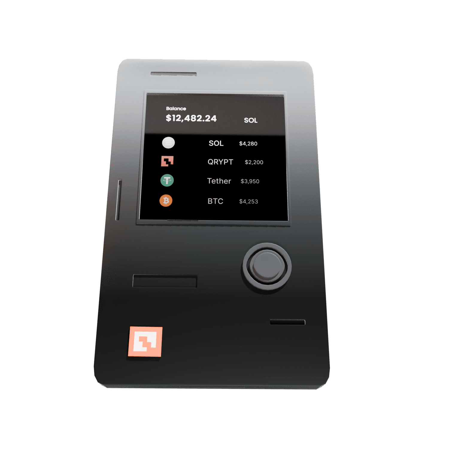 Cold wallet hardware